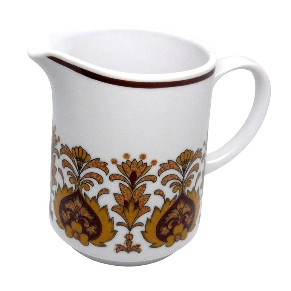 Rare Discontinued Vintage Noritake Progression China Protea 9067 Creamer MCM